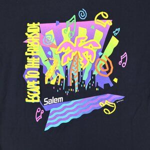 Vintage 1993 Salem Cigarettes Promo T Shirt L Fresh Side Tobacco‎ Single Stitch